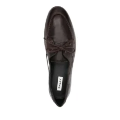 Braune Leder Schnürschuhe