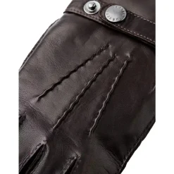 Braune Lederhandschuhe für Herren
