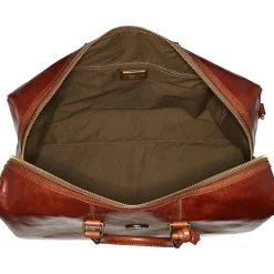 Braune Lederkoffer Reisetasche
