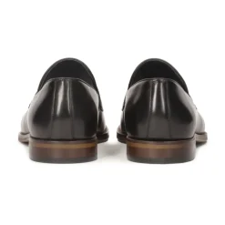 Braune Lederslipper für Herren