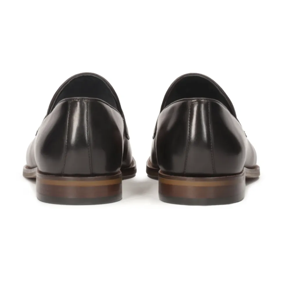 Braune Lederslipper für Herren
