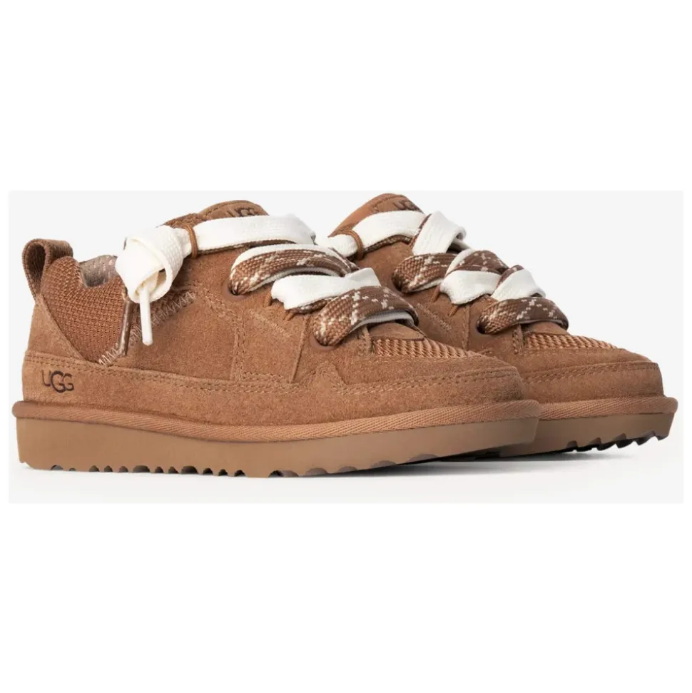 Braune Lowmel Trainers mit Webbing Strap