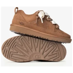 Braune Lowmel Trainers mit Webbing Strap