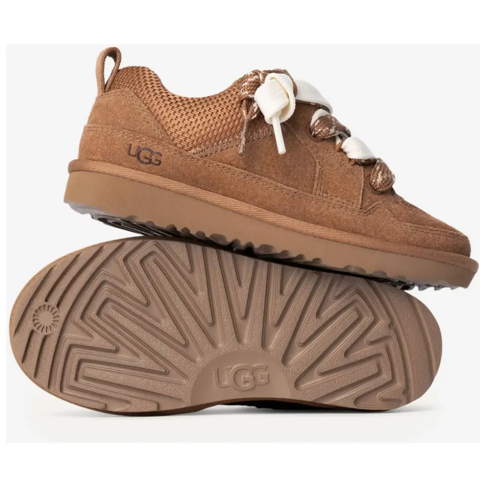 Braune Lowmel Trainers mit Webbing Strap