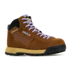 Braune Malga Sneakers aus Wildleder