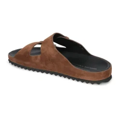 Braune Sandalen mit Doppelten Schnallen