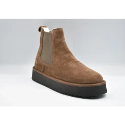 Braune Schnürschuhe für Damen
