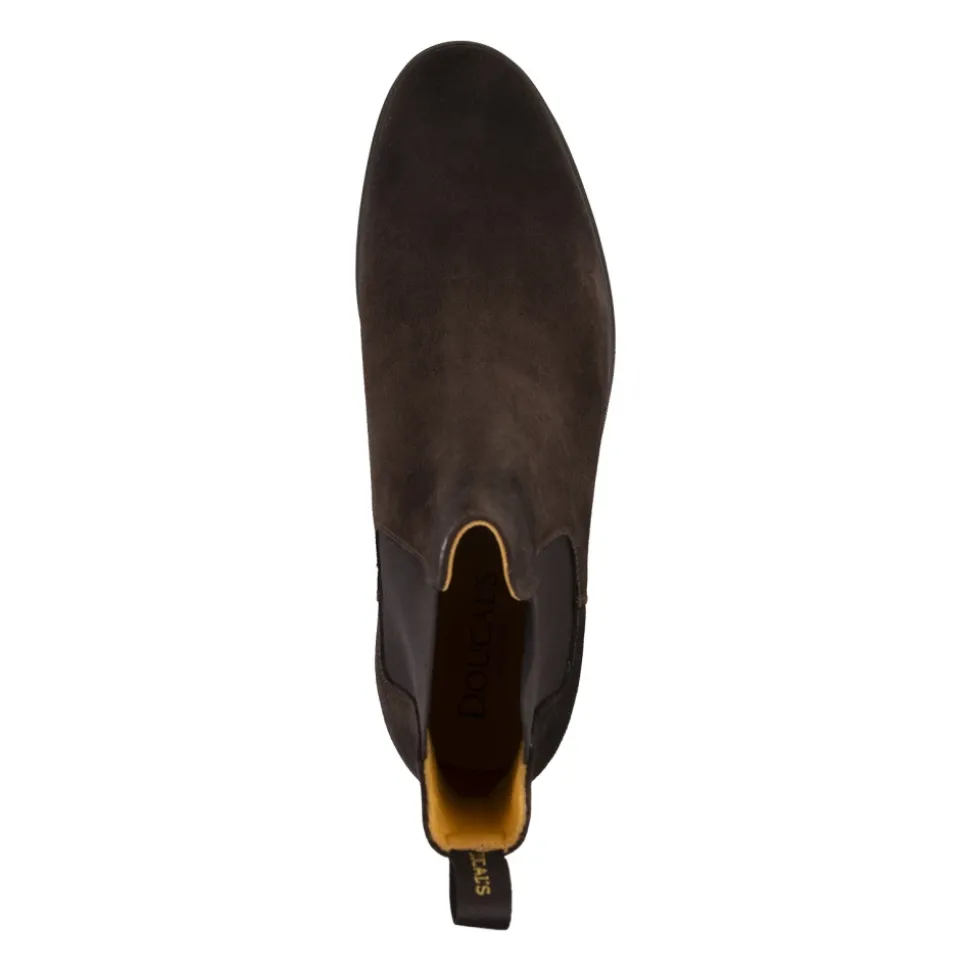 Braune Wildleder Beatles-Style Stiefeletten