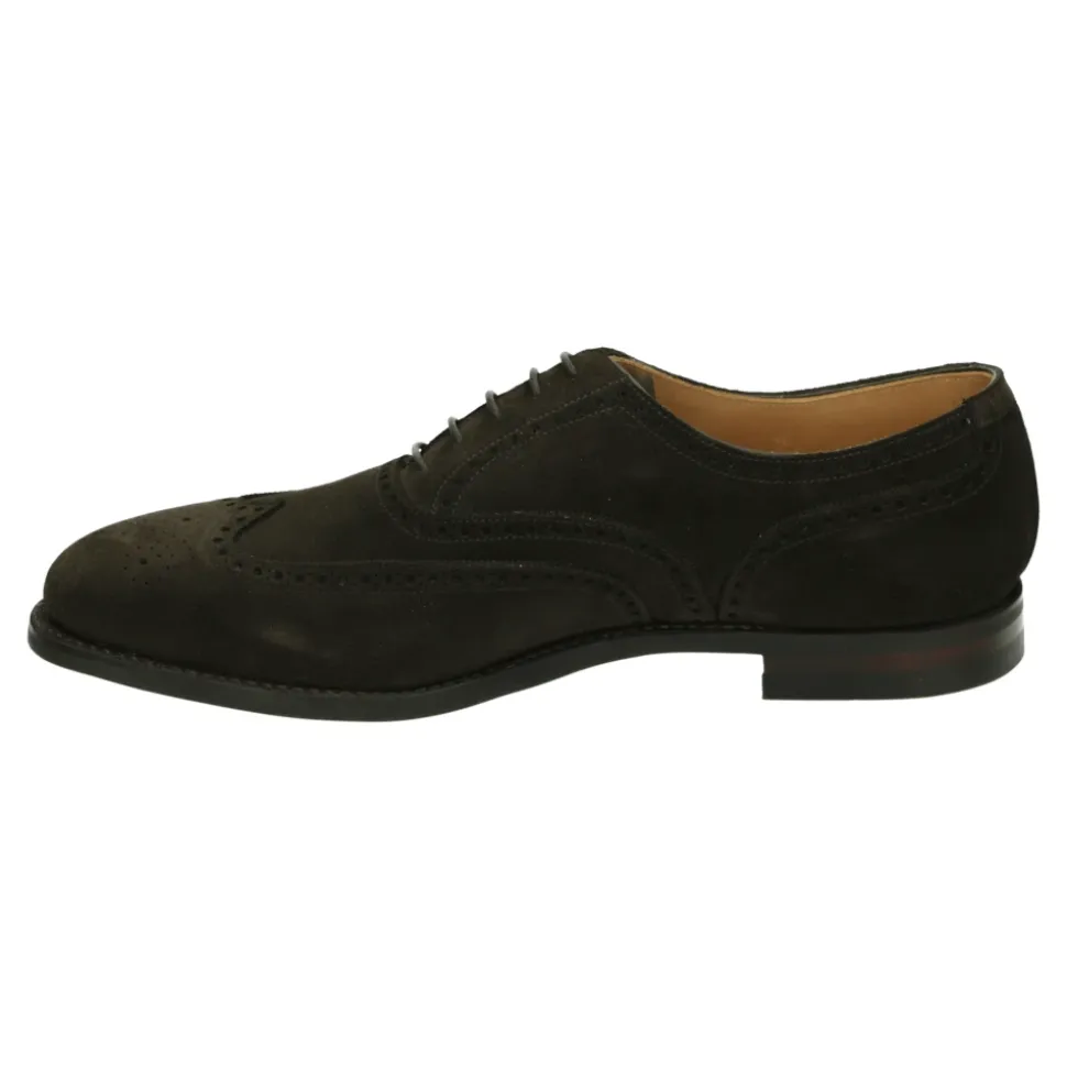 Braune Wildleder Business Schuhe