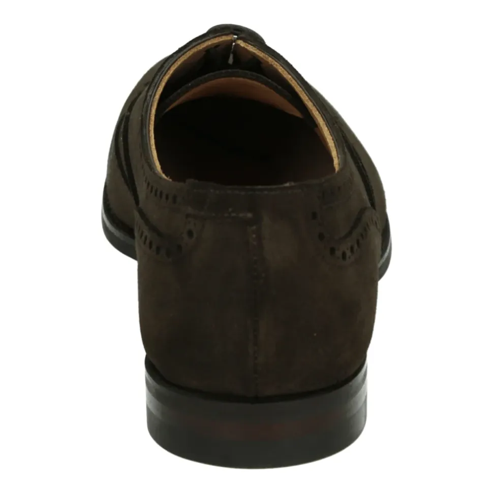 Braune Wildleder Business Schuhe
