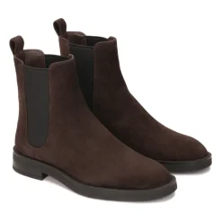 Braune Wildleder Chelsea-Boots