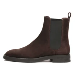Braune Wildleder Chelsea-Boots