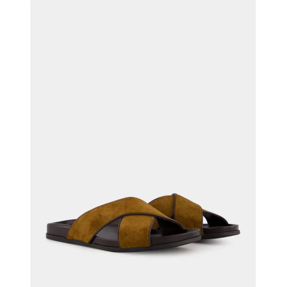 Braune Wildleder Chiltern Sandalen