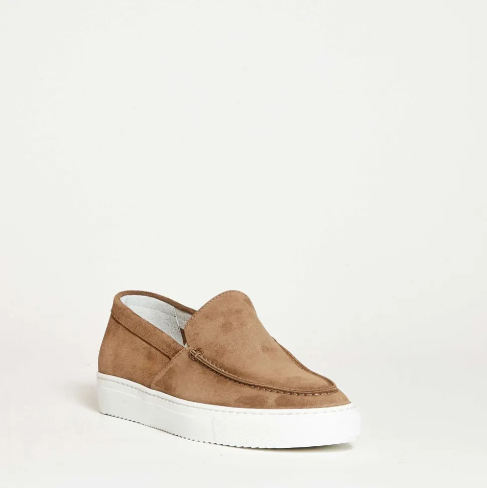 Braune Wildleder Loafer Schuhe SS23
