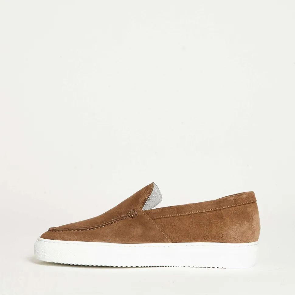 Braune Wildleder Loafer Schuhe SS23