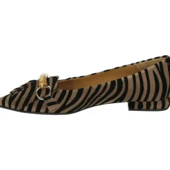 Braune Wildleder Slip-On Schuhe