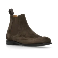 Braune Wildleder Stiefeletten