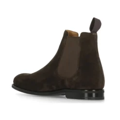 Braune Wildleder Stiefeletten