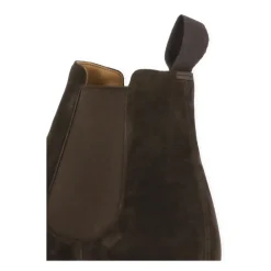 Braune Wildleder Stiefeletten