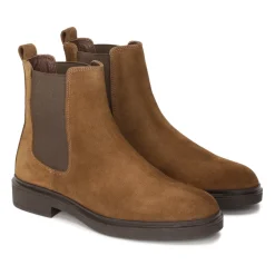 Braune Wildleder-Herrenschuhe