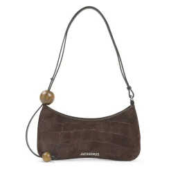 Braune Wildledertasche für stilvolle Ausflüge