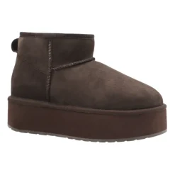Braune Winterstiefel
