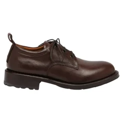 Brauner Lederschnürschuh