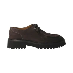 Brauner Wildleder Wallaby Damenschuh