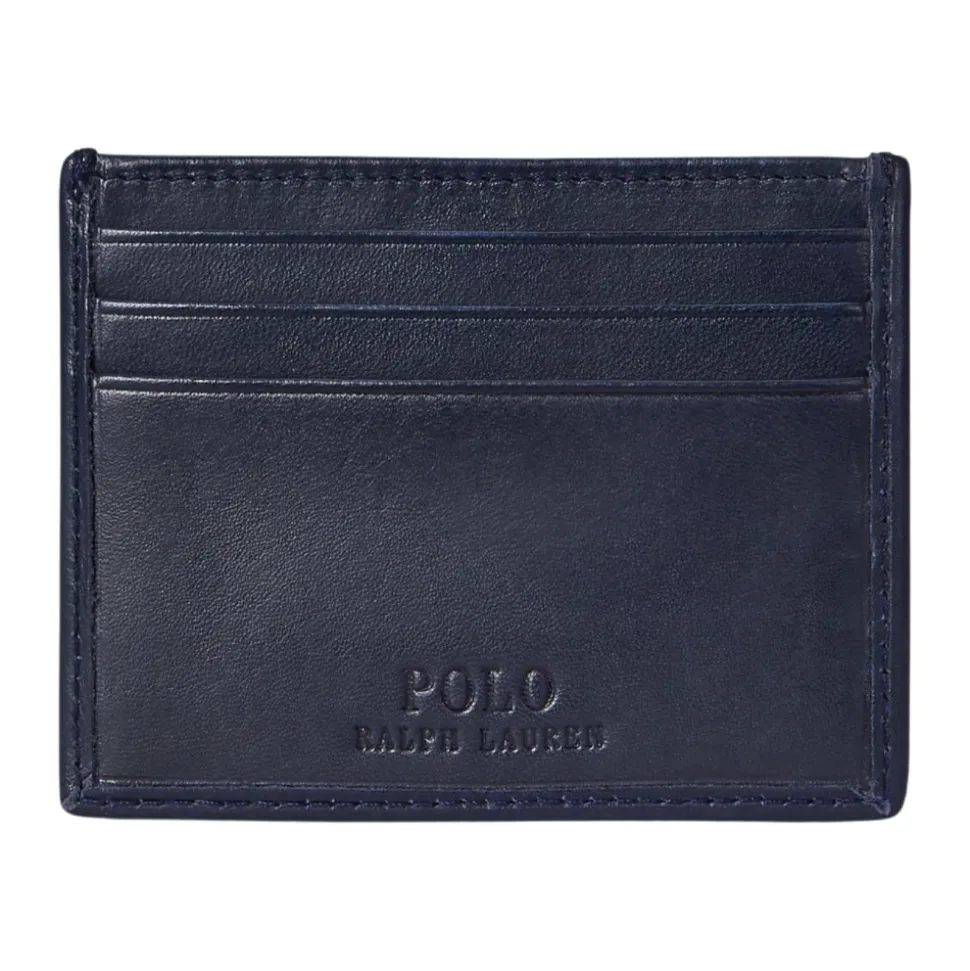 Brieftasche mit besticktem Kartenhalter