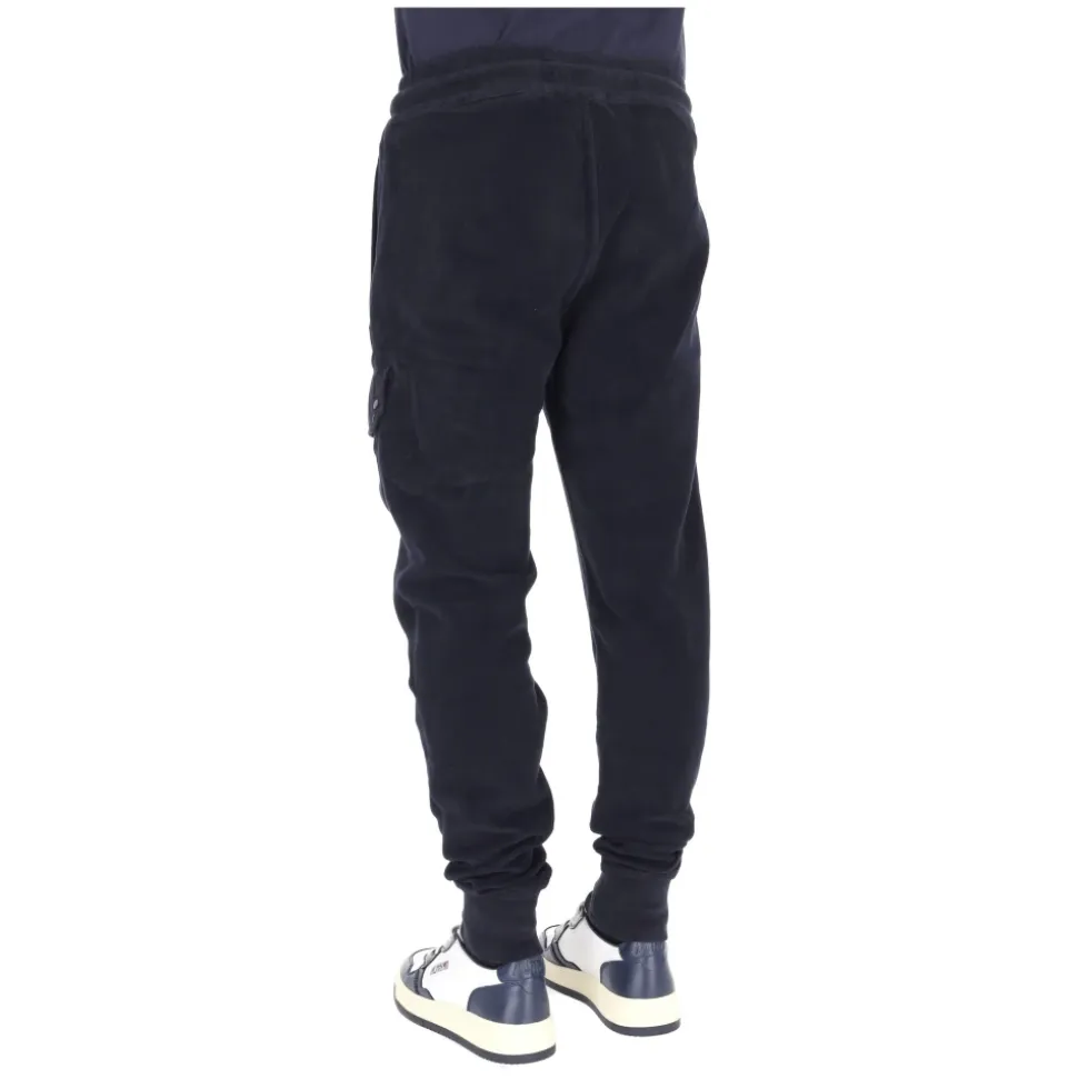 Brushed Emerized Diagonal Fleece Lens Sweatpants