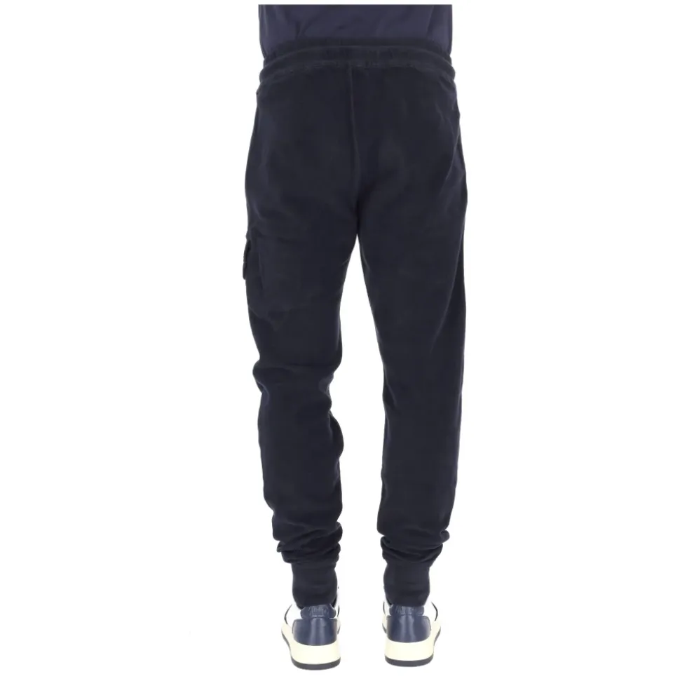 Brushed Emerized Diagonal Fleece Lens Sweatpants