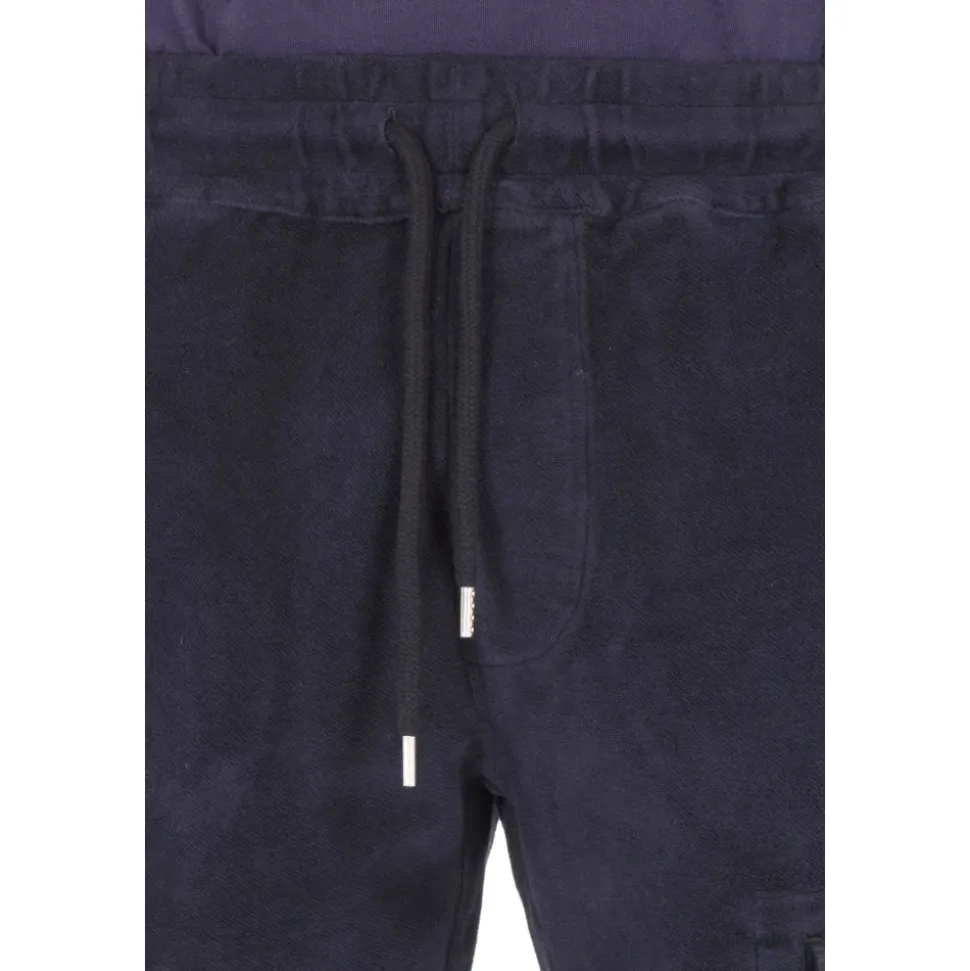 Brushed Emerized Diagonal Fleece Lens Sweatpants