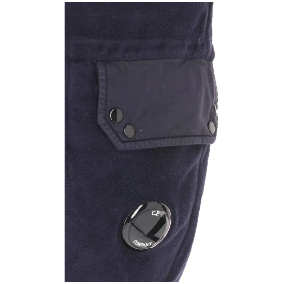 Brushed Emerized Diagonal Fleece Lens Sweatpants