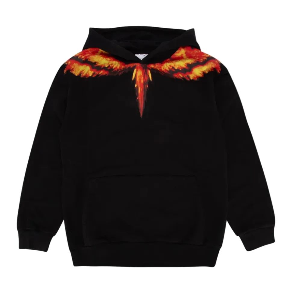 Bunter Flügel-Hoodie