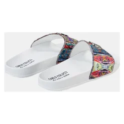Bunter Strick-Sneaker