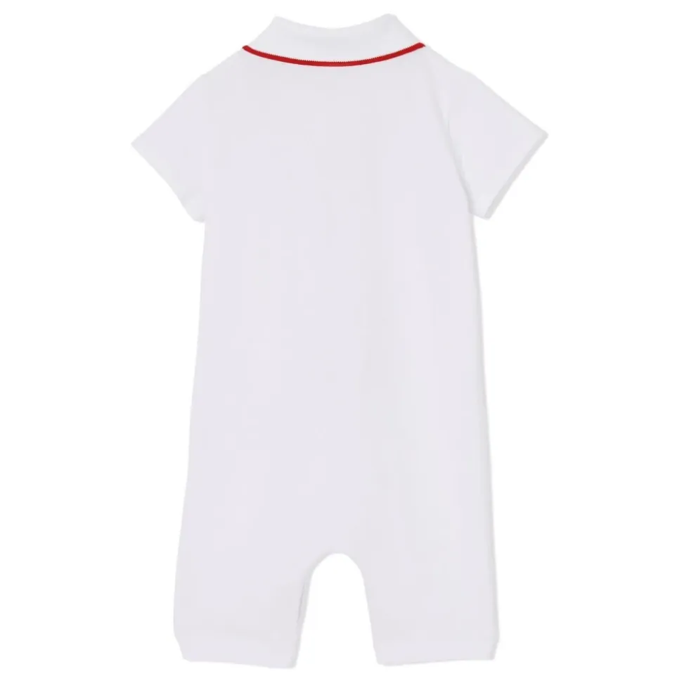 Burberry Kids Kleid Weiß
