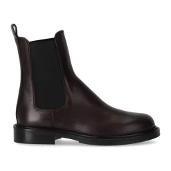 Burgunder Chelsea Boot mit Elastischer Zunge