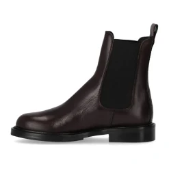 Burgunder Chelsea Boot mit Elastischer Zunge