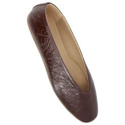 Burgunder Geschlossene Schuhe Luna Hausschuhe