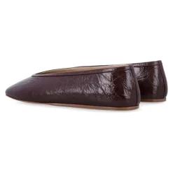 Burgunder Geschlossene Schuhe Luna Hausschuhe