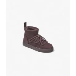 Burgunder Winter Stilvolle Niedrige Stiefel