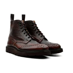 Burgundy Stow Stiefel