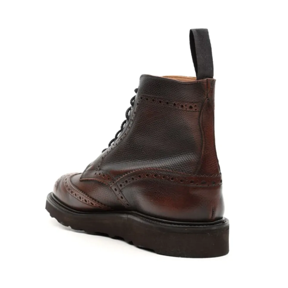 Burgundy Stow Stiefel