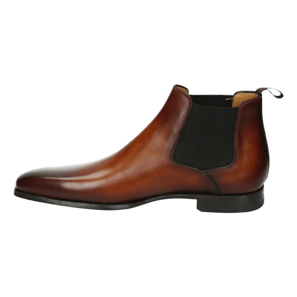 Business Mitte Cognac Lederschuhe
