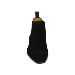 Business Mitte Schwarze Wildlederschuhe