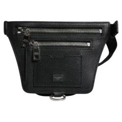 Calfskin Logo Plaque Gürteltasche
