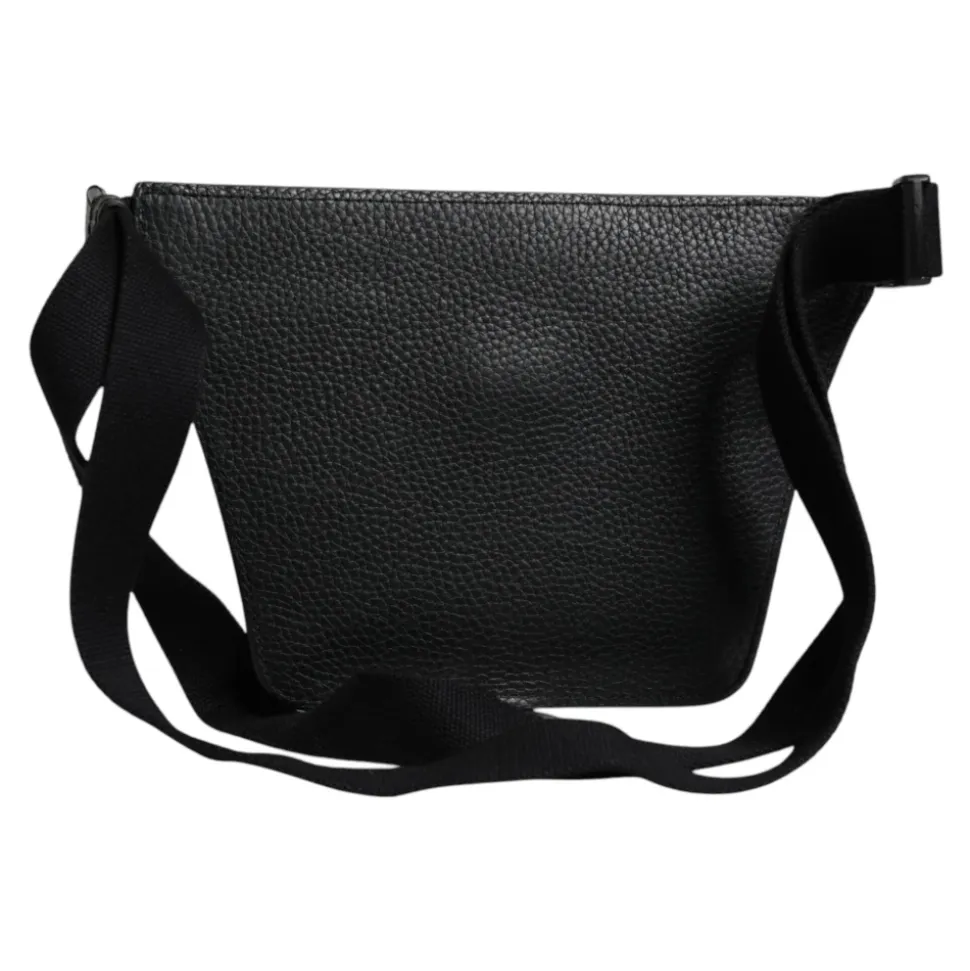 Calfskin Logo Plaque Gürteltasche
