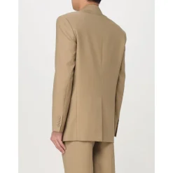 Camel Taillierter Blazer
