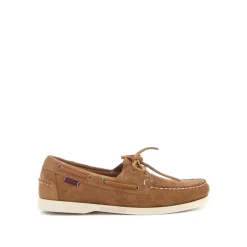 Camel Wildleder Loafer Segelschuh