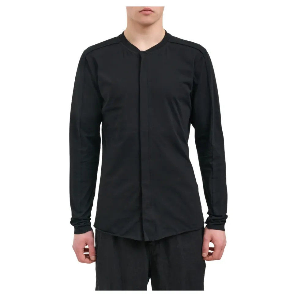 Camicia coreana in cotone stretch